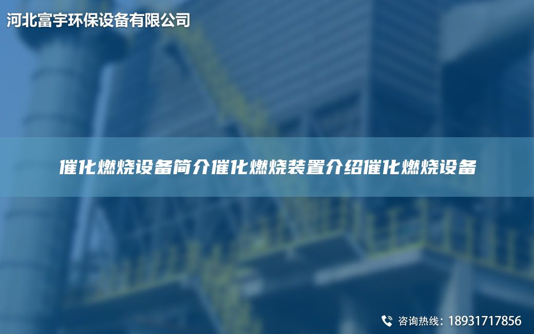 催化燃燒設(shè)備簡介催化燃燒裝置介紹催化燃燒設(shè)備