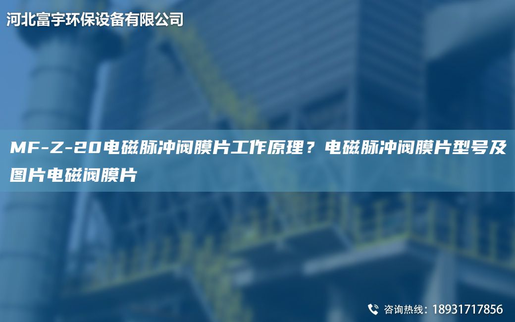 MF-Z-20電磁脈沖閥膜片工作原理？電磁脈沖閥膜片型號(hào)及圖片電磁閥膜片