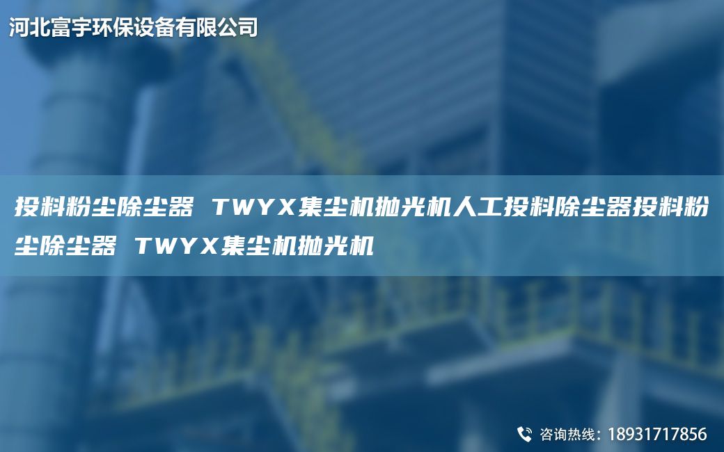 投料粉塵除塵器 TWYX集塵機(jī)拋光機(jī)人工投料除塵器投料粉塵除塵器 TWYX集塵機(jī)拋光機(jī)