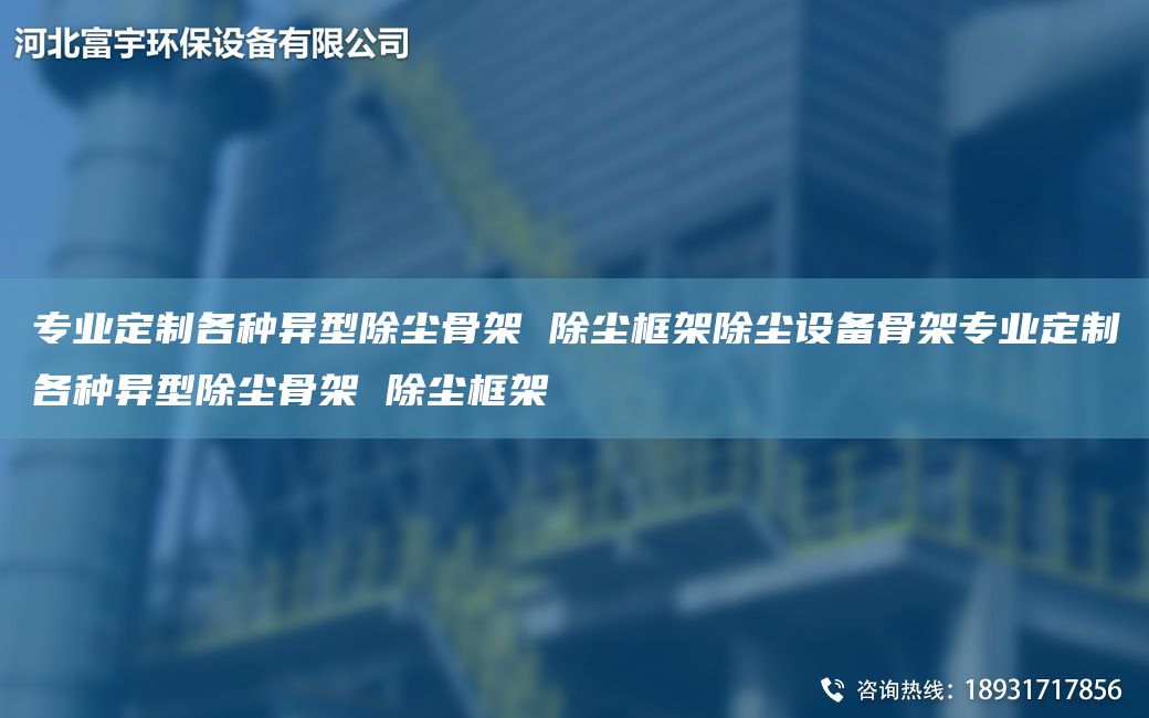 專業(yè)定制各種異型除塵骨架 除塵框架除塵設備骨架專業(yè)定制各種異型除塵骨架 除塵框架