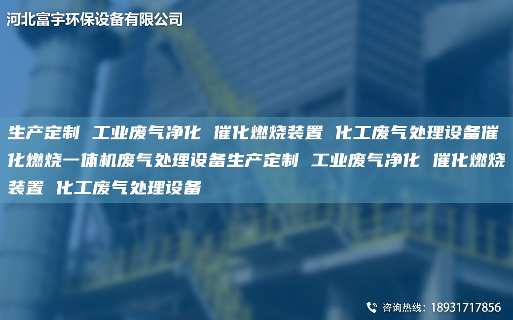 生產(chǎn)定制 工業(yè)廢氣凈化 催化燃燒裝置 化工廢氣處理設(shè)備催化燃燒一體機(jī)廢氣處理設(shè)備生產(chǎn)定制 工業(yè)廢氣凈化 催化燃燒裝置 化工廢氣處理設(shè)備