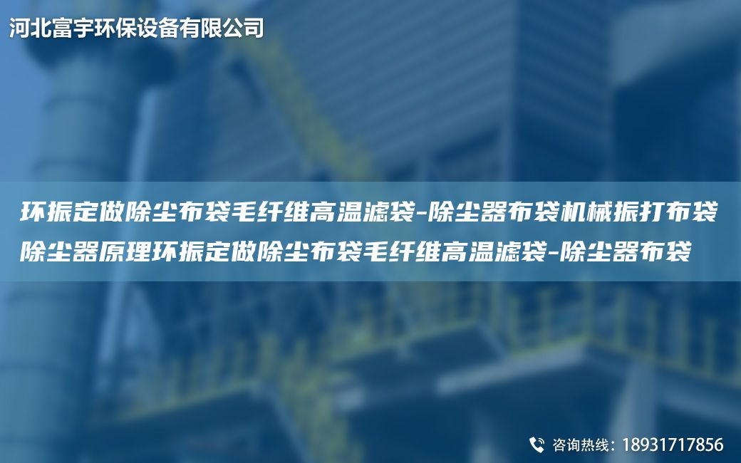 環(huán)振定做除塵布袋毛纖維高溫濾袋-除塵器布袋機(jī)械振打布袋除塵器原理環(huán)振定做除塵布袋毛纖維高溫濾袋-除塵器布袋