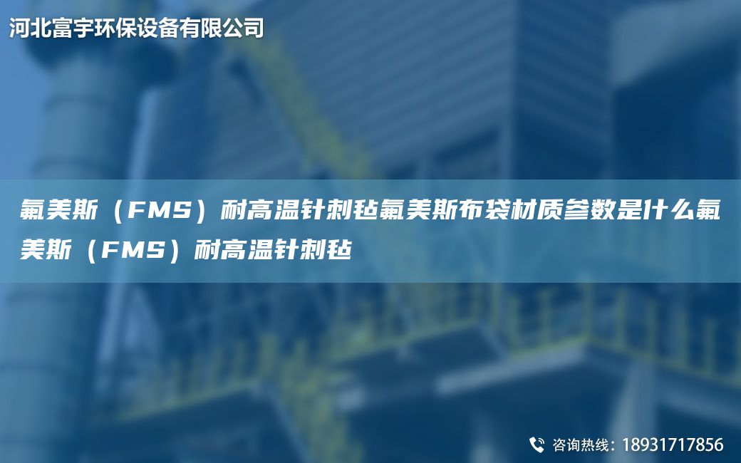 氟美斯（FMS）耐高溫針刺氈氟美斯布袋材質參數(shù)是什么氟美斯（FMS）耐高溫針刺氈