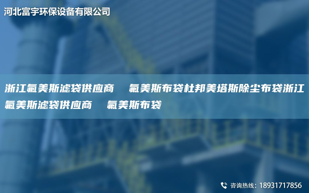 浙江氟美斯濾袋供應(yīng)商  氟美斯布袋杜邦美塔斯除塵布袋浙江氟美斯濾袋供應(yīng)商  氟美斯布袋