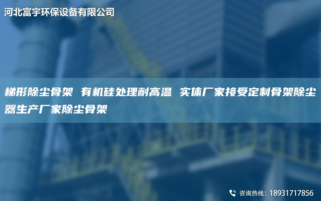 梯形除塵骨架 有機硅處理耐高溫 實體廠家接受定制骨架除塵器生產(chǎn)廠家除塵骨架