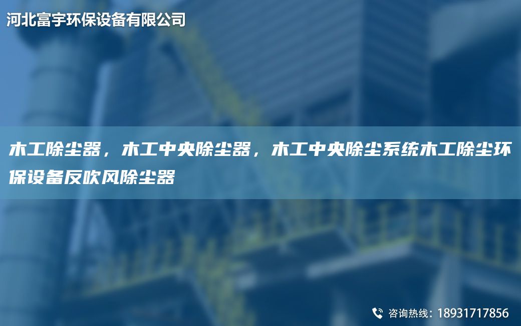 木工除塵器，木工中央除塵器，木工中央除塵系統(tǒng)木工除塵環(huán)保設備反吹風除塵器