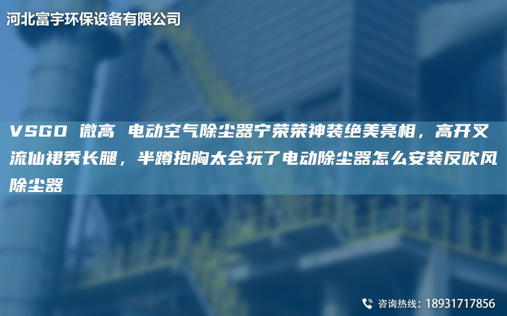 VSGO 微高 電動空氣除塵器寧榮榮神裝絕美亮相，高開叉流仙裙秀長腿，半蹲抱胸太會玩了電動除塵器怎么安裝反吹風(fēng)除塵器