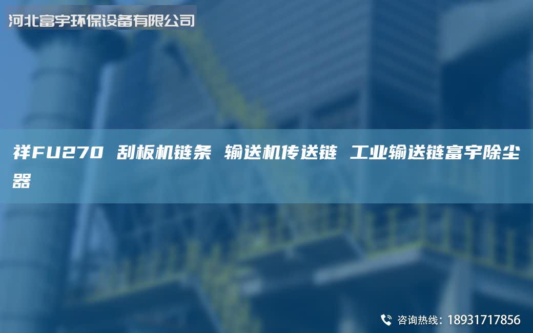 祥FU270 刮板機鏈條 輸送機傳送鏈 工業(yè)輸送鏈富宇除塵器