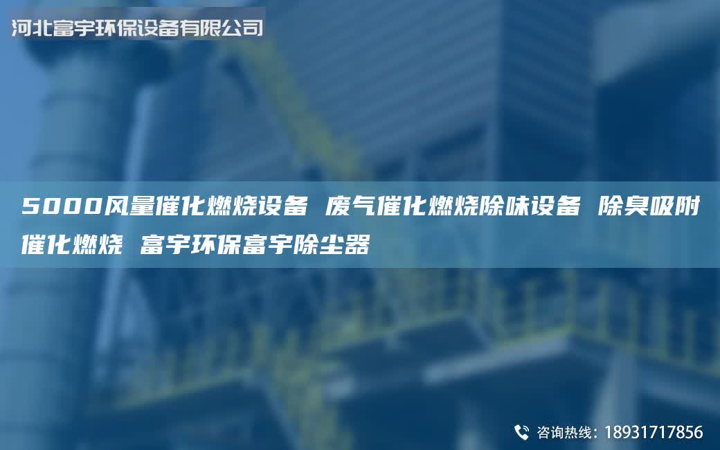5000風(fēng)量催化燃燒設(shè)備 廢氣催化燃燒除味設(shè)備 除臭吸附催化燃燒 富宇環(huán)保富宇除塵器