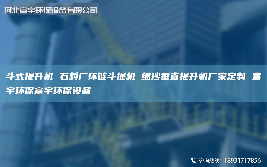 斗式提升機 石料廠環(huán)鏈斗提機 細沙垂直提升機廠家定制 富宇環(huán)保富宇環(huán)保設(shè)備