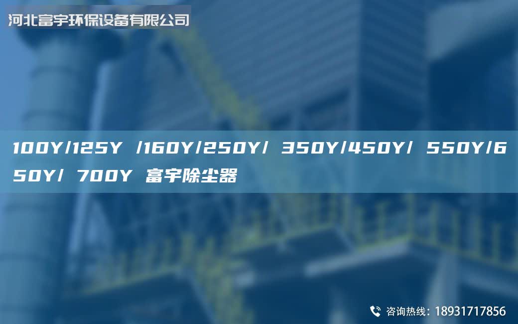 100Y/125Y /160Y/250Y/ 350Y/450Y/ 550Y/650Y/ 700Y 富宇除塵器