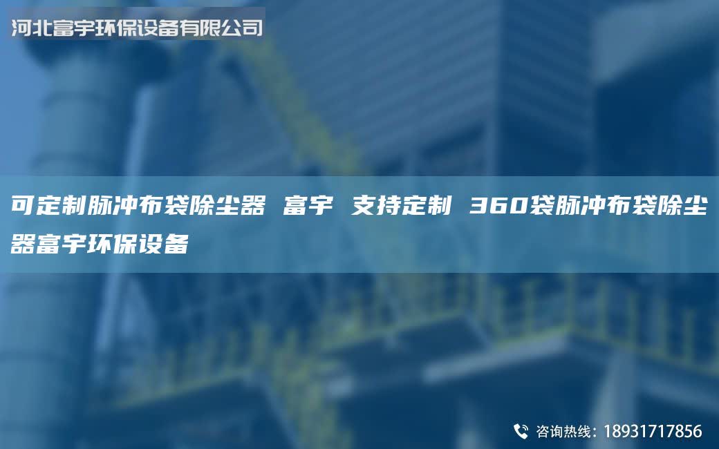 可定制脈沖布袋除塵器 富宇 支持定制 360袋脈沖布袋除塵器富宇環(huán)保設(shè)備