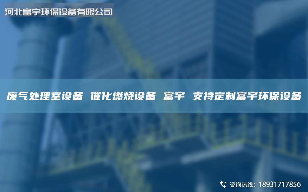 廢氣處理室設(shè)備 催化燃燒設(shè)備 富宇 支持定制富宇環(huán)保設(shè)備