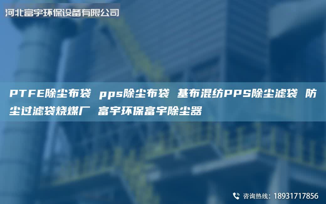 PTFE除塵布袋 pps除塵布袋 基布混紡PPS除塵濾袋 防塵過濾袋燒煤廠 富宇環(huán)保富宇除塵器