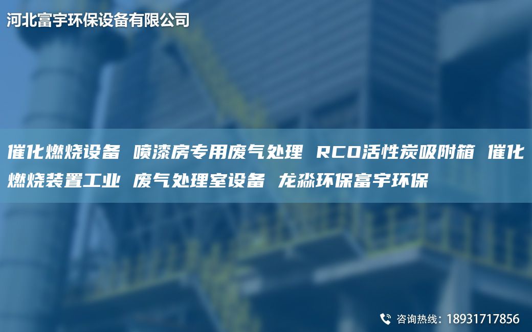 催化燃燒設(shè)備 噴漆房專(zhuān)用廢氣處理 RCO活性炭吸附箱 催化燃燒裝置工業(yè) 廢氣處理室設(shè)備 龍淼環(huán)保富宇環(huán)保