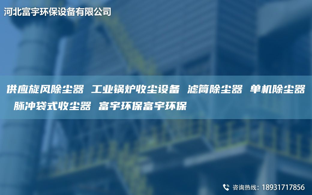 供應(yīng)旋風(fēng)除塵器 工業(yè)鍋爐收塵設(shè)備 濾筒除塵器 單機(jī)除塵器 脈沖袋式收塵器 富宇環(huán)保富宇環(huán)保