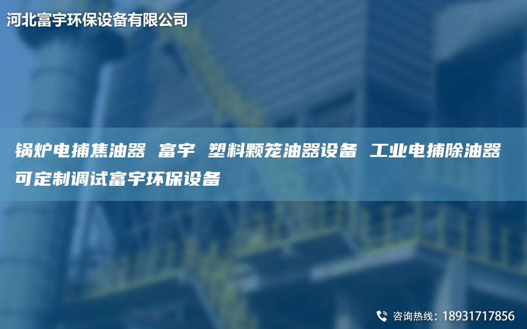 鍋爐電捕焦油器 富宇 塑料顆籠油器設(shè)備 工業(yè)電捕除油器 可定制調(diào)試富宇環(huán)保設(shè)備