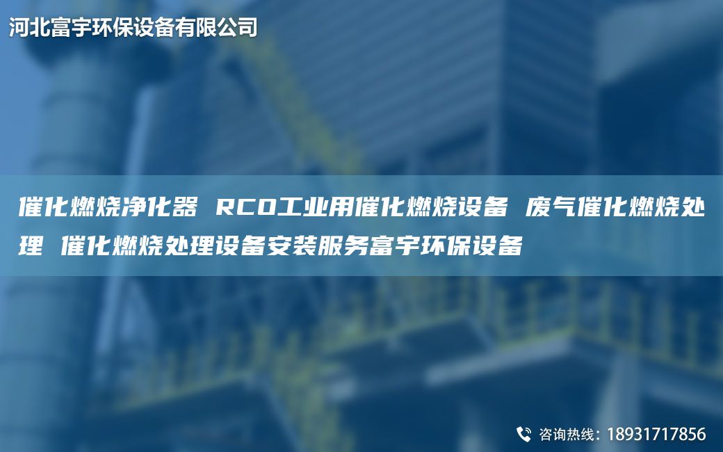 催化燃燒凈化器 RCO工業(yè)用催化燃燒設(shè)備 廢氣催化燃燒處理 催化燃燒處理設(shè)備安裝服務(wù)富宇環(huán)保設(shè)備