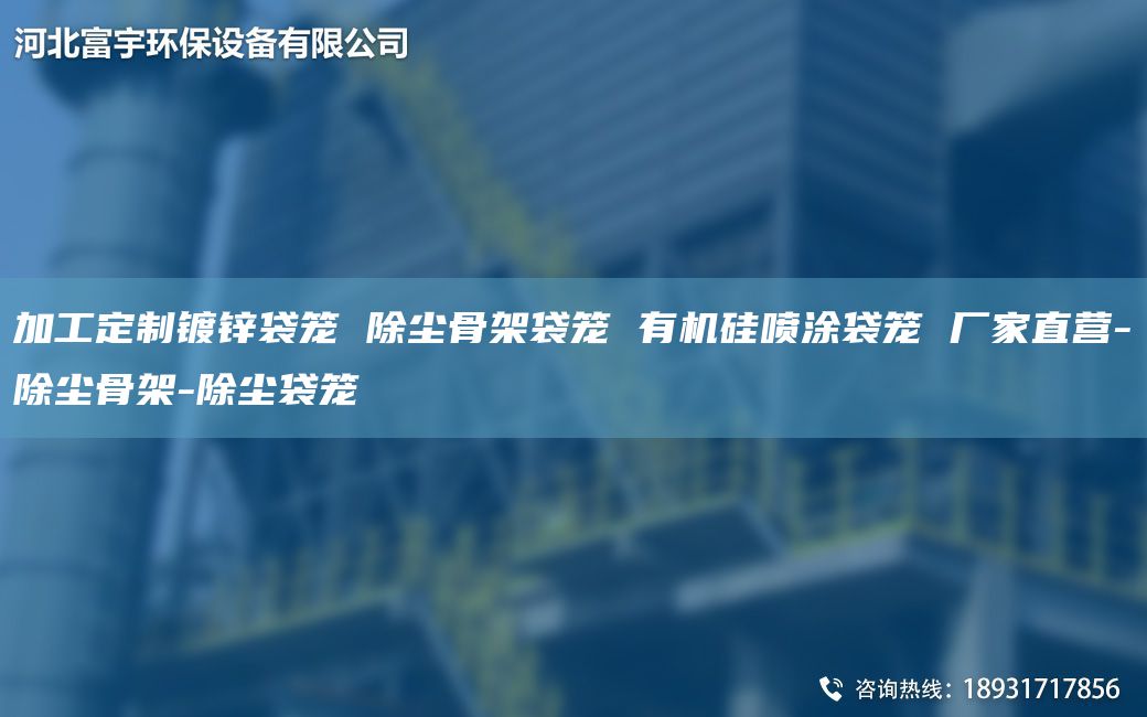加工定制鍍鋅袋籠 除塵骨架袋籠 有機硅噴涂袋籠 廠家直營-除塵骨架-除塵袋籠