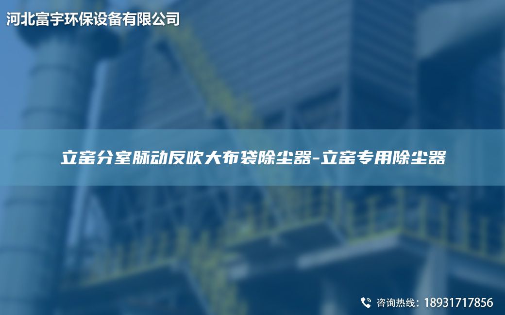 立窯分室脈動反吹大布袋除塵器-立窯專用除塵器