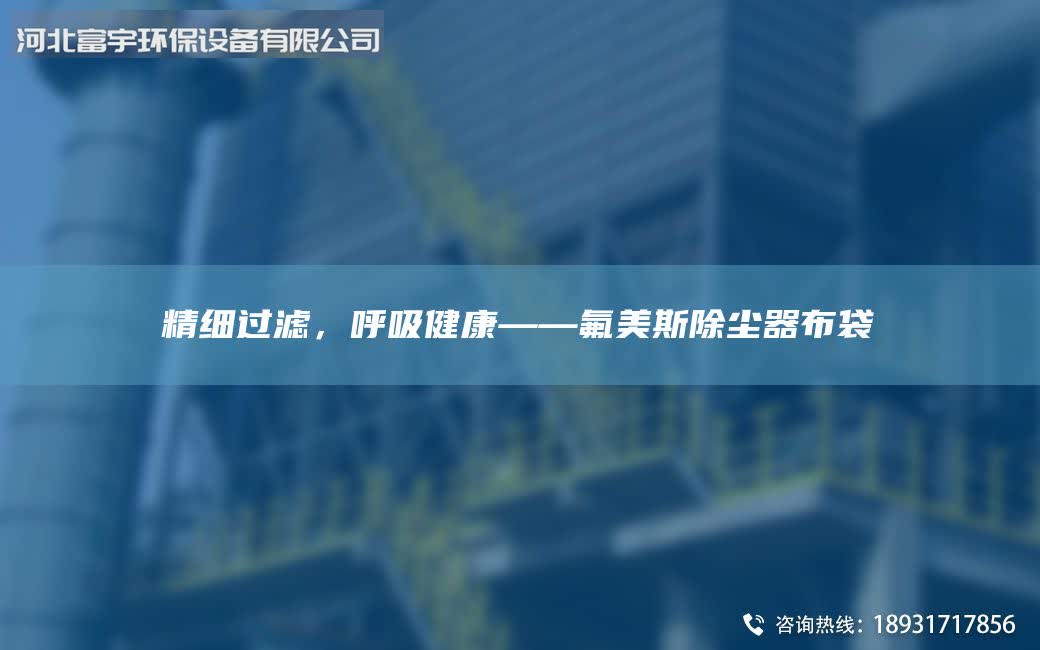 精細過濾，呼吸健康——氟美斯除塵器布袋