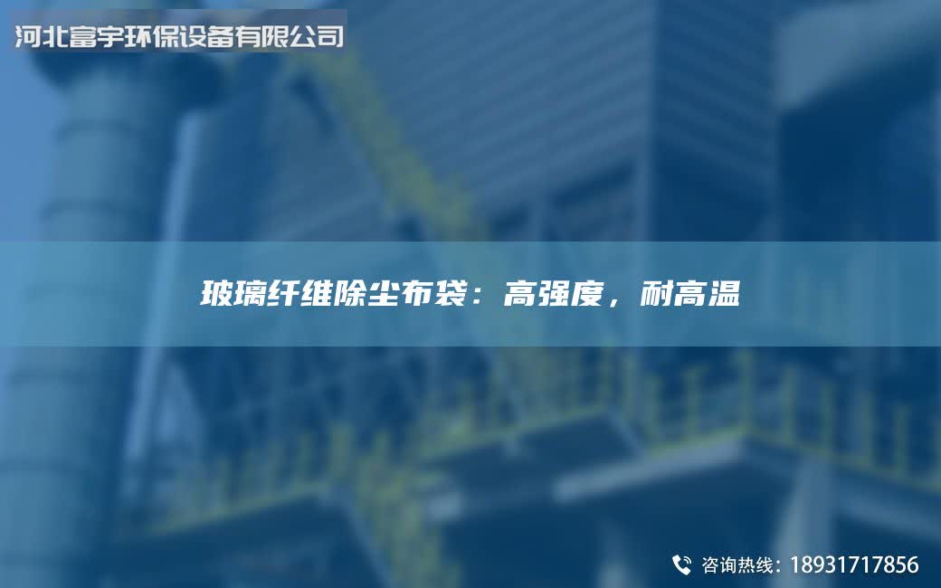 玻璃纖維除塵布袋：高強(qiáng)度，耐高溫